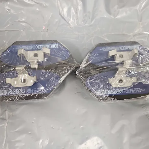 BORG & BECK BBP1619 BRAKE PADS SET