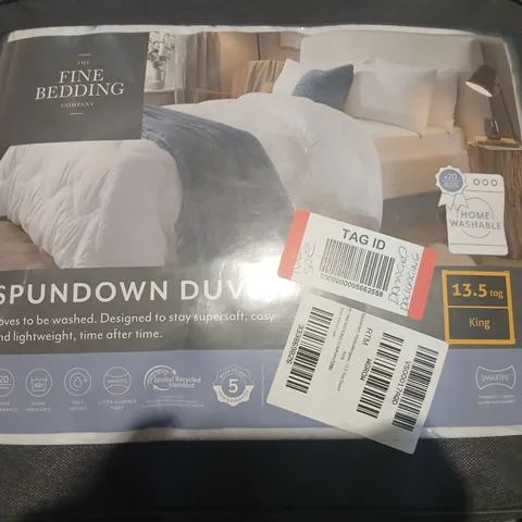 THE FINE BEDDING COMPANY SPUNDOWN DUVET - KING, 13.5 TOG