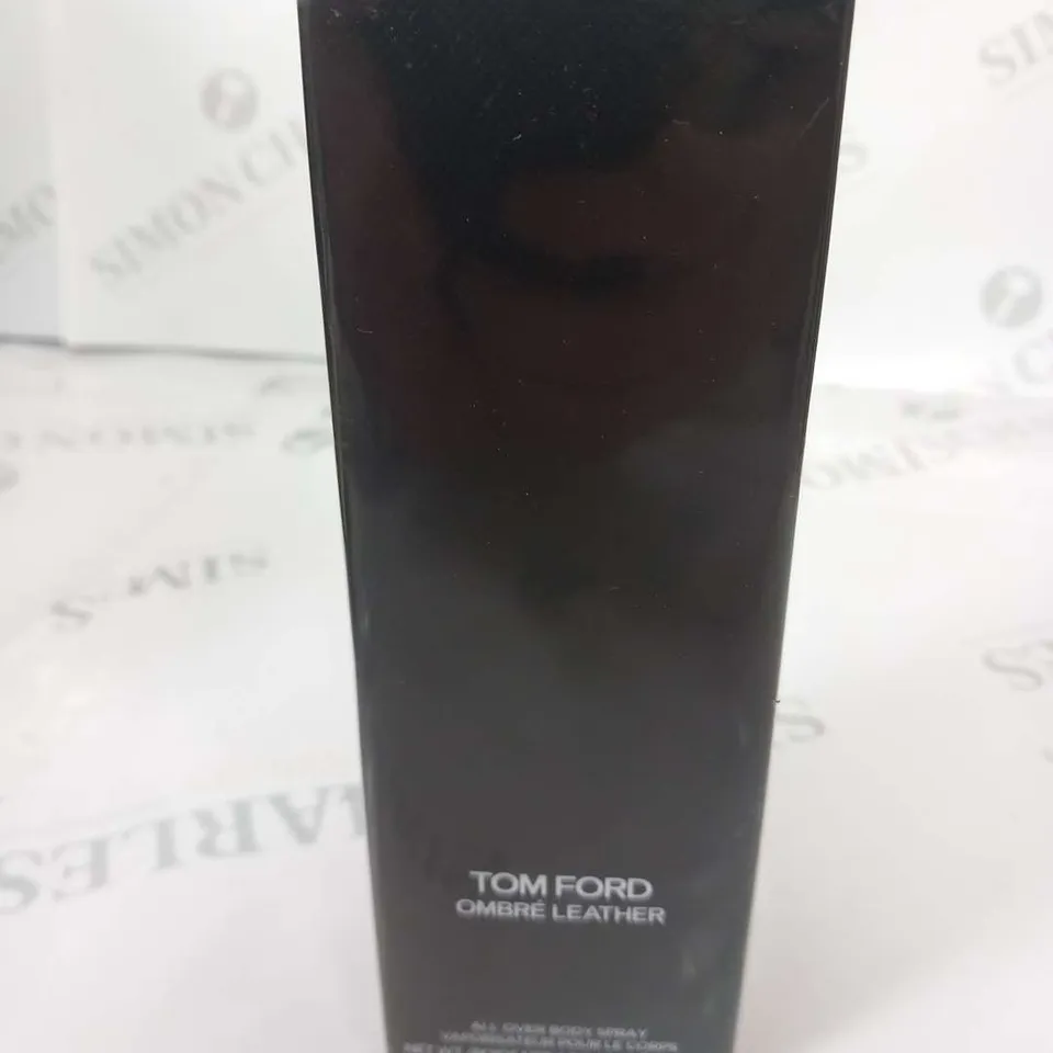 BOXED TOM FORD OMBRE LEATHER ALL OVER BODY SPRAY 150ML