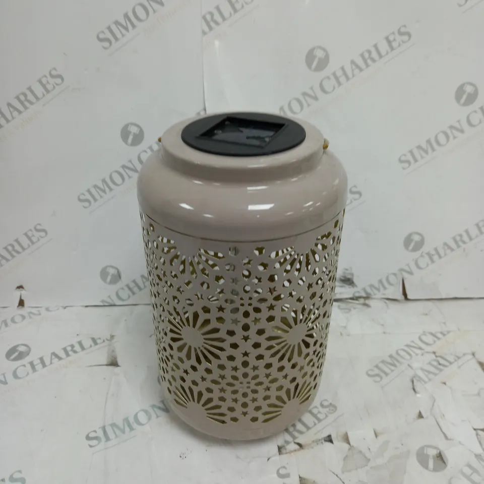  GARDEN REFLECTION PATTERNED SOLAR LANTERN