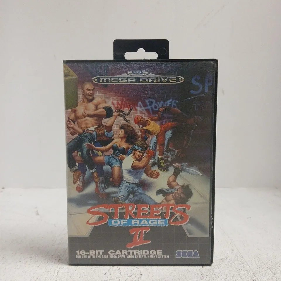 STREETS OF RAGE II SEGA MEGA DRIVE VIDEO GAME – BOXED CARTRIDGE