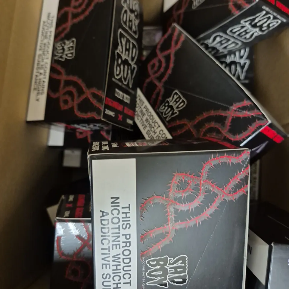 APPROXIMATELY 12 SAD BOY E-LIQUID MULTIPACKS