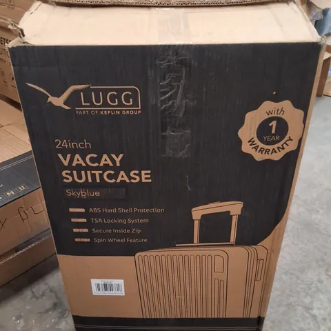BOXED LUGG 24" VACAY SUITCASE - SKYBLUE