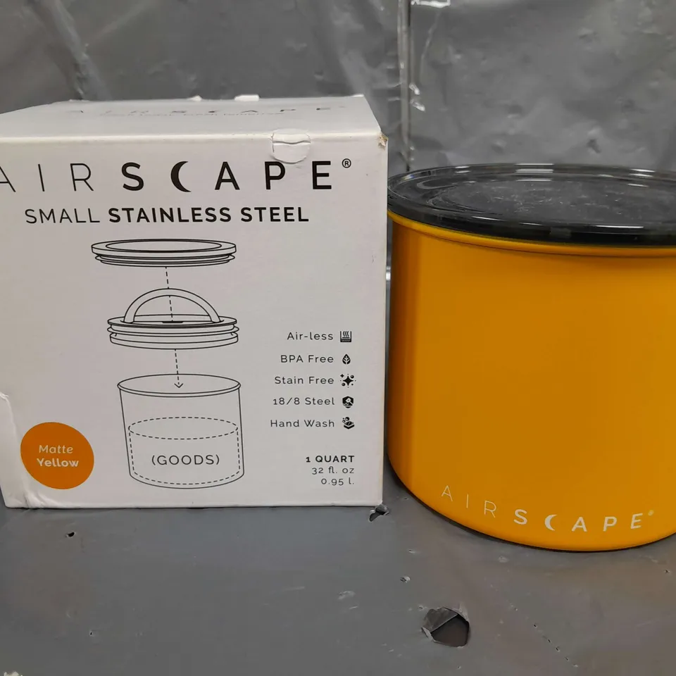 AIRSCAPE CANISTER YELLOW MATTE - 250G