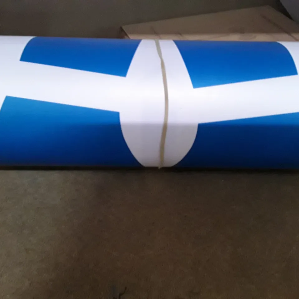 BOX OF APPROXIMATELY 10 COVID 19 SPACING STRIPS 300MM X 300MM 10 PER ROLL