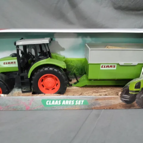 DICKIE TOYS CLASS ARES TRACTOR SET