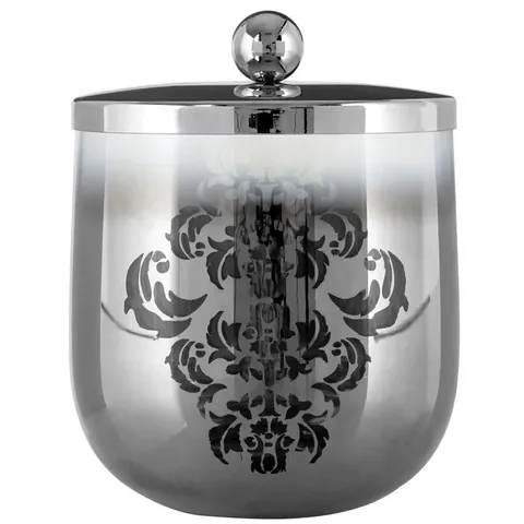 BOXED CORDES COTTON STORAGE JAR