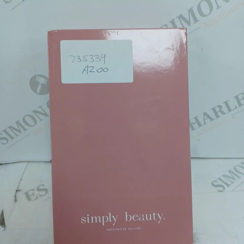 SIMPLY BEAUTY 2 IN 1 SUPER SMOOTH FACE & BROWS HAIR REMOVER, BLUSH