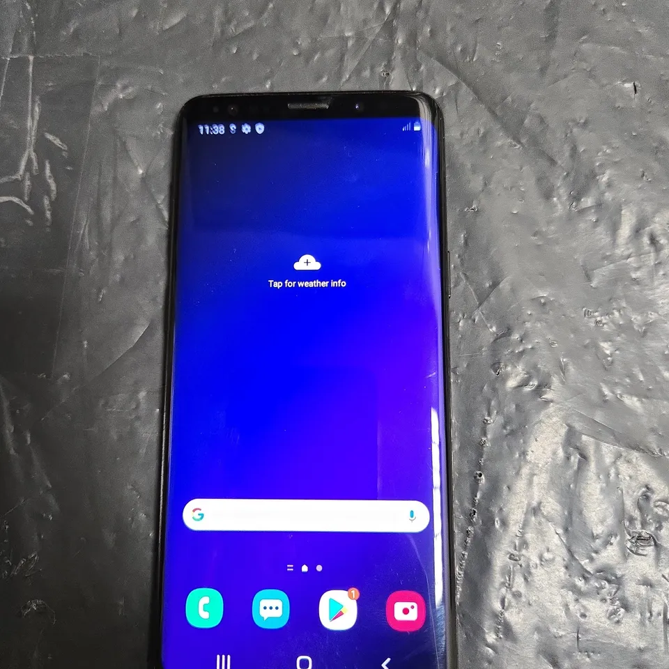 SAMSUNG GALAXY S9 MOBILE PHONE - BLACK 