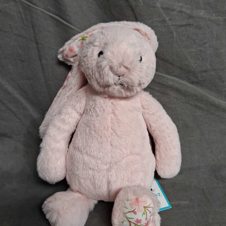JELLYCAT LONDON MY NAME IS BLOSSOM BLUSH BUNNY CHERRY