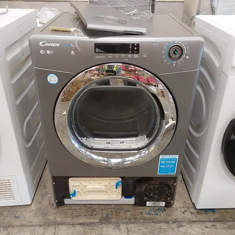 CANDY SMART PRO WIFI FREESTANDING 10KG CONDENSER TUMBLE DRYER IN GREY, MODEL: CSOEC10DCGR