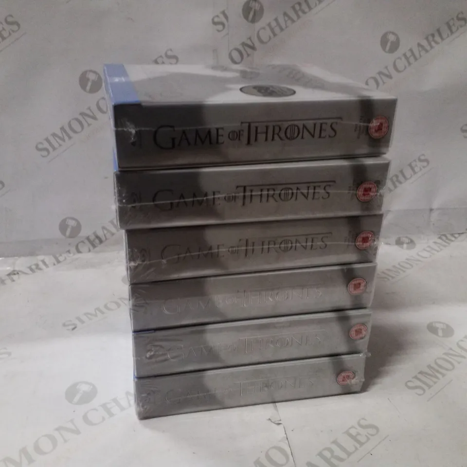 LOT CONTAINING 6 COPIES OF BLU-RAY GAME OF THRONES SEASON 3