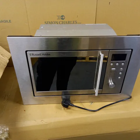 RUSSELL HOBBS RHBM2001, BUILT IN 20 LITRE DIGITAL MICROWAVE