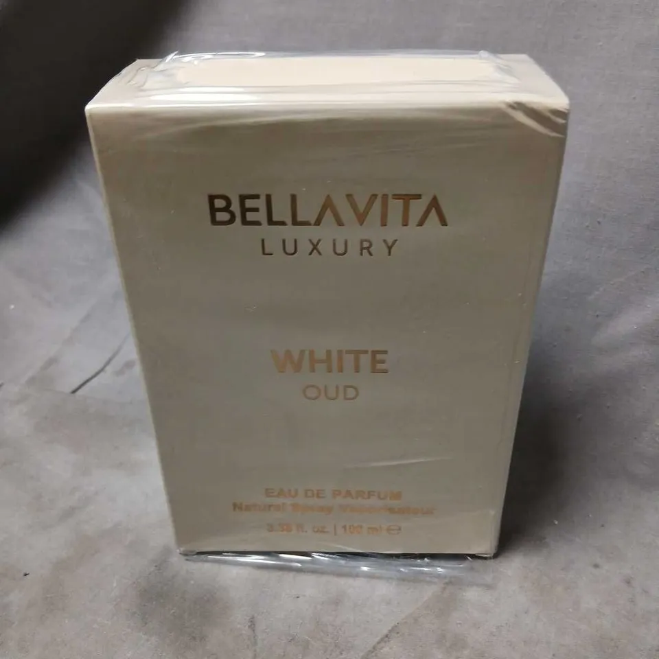 BOXED AND SEALED BELLAVITA LUXURY WHITE OUD EAU DE PARFUM 100ML