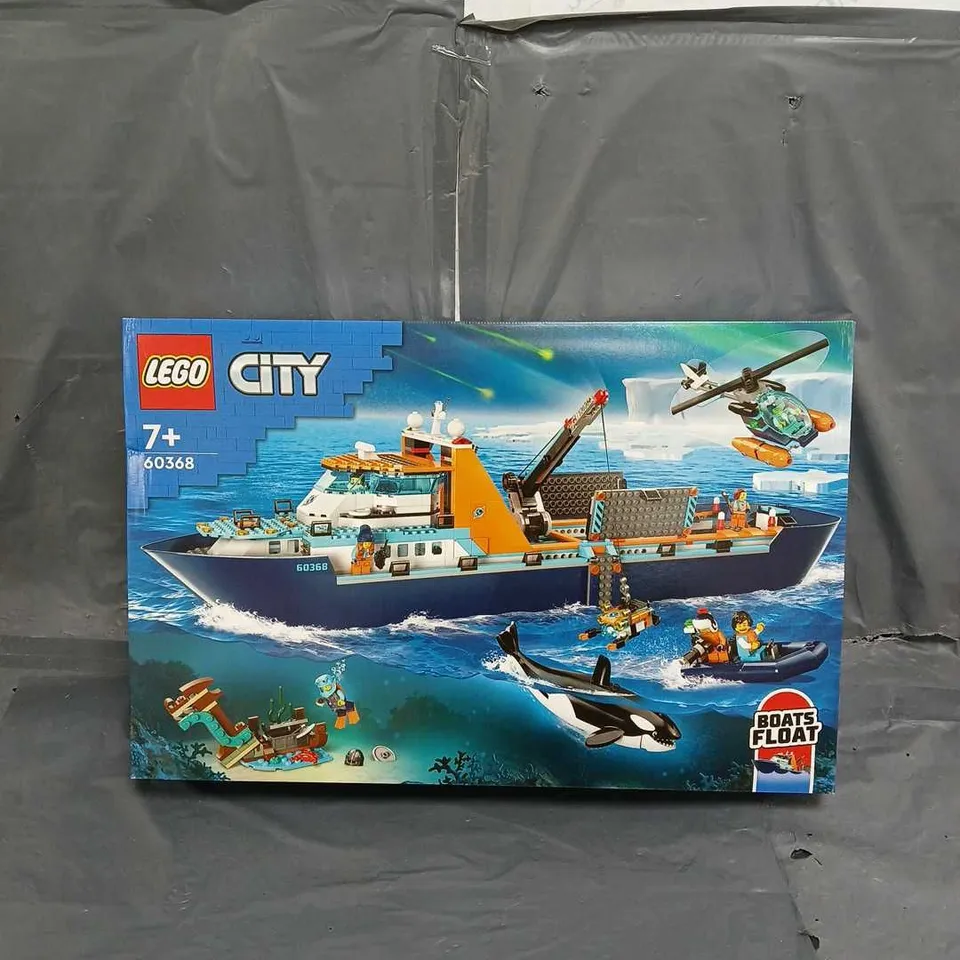 BOXED LEGO CITY ARCTIC EXPLORER SHIP 60368