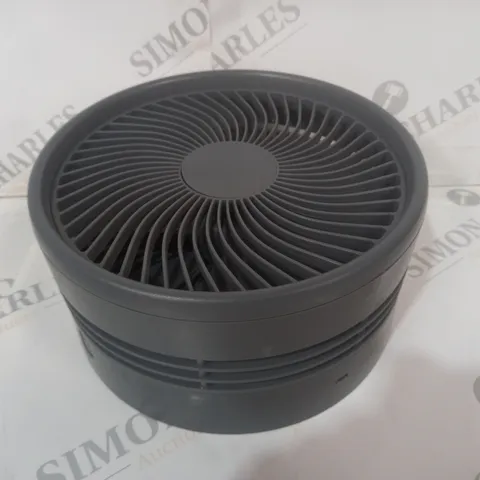 BOXED FOLDABLE RECHARGEABLE FAN IN GREY