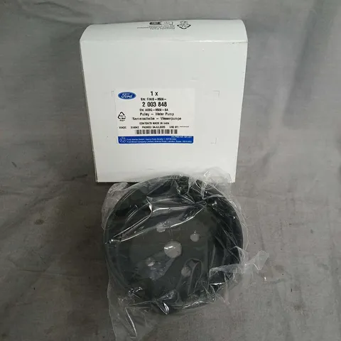 BOXED FORD C-MAX S-MAX GALAXY MONDEO FOCUS FIESTA WATER PUMP PULLEY
