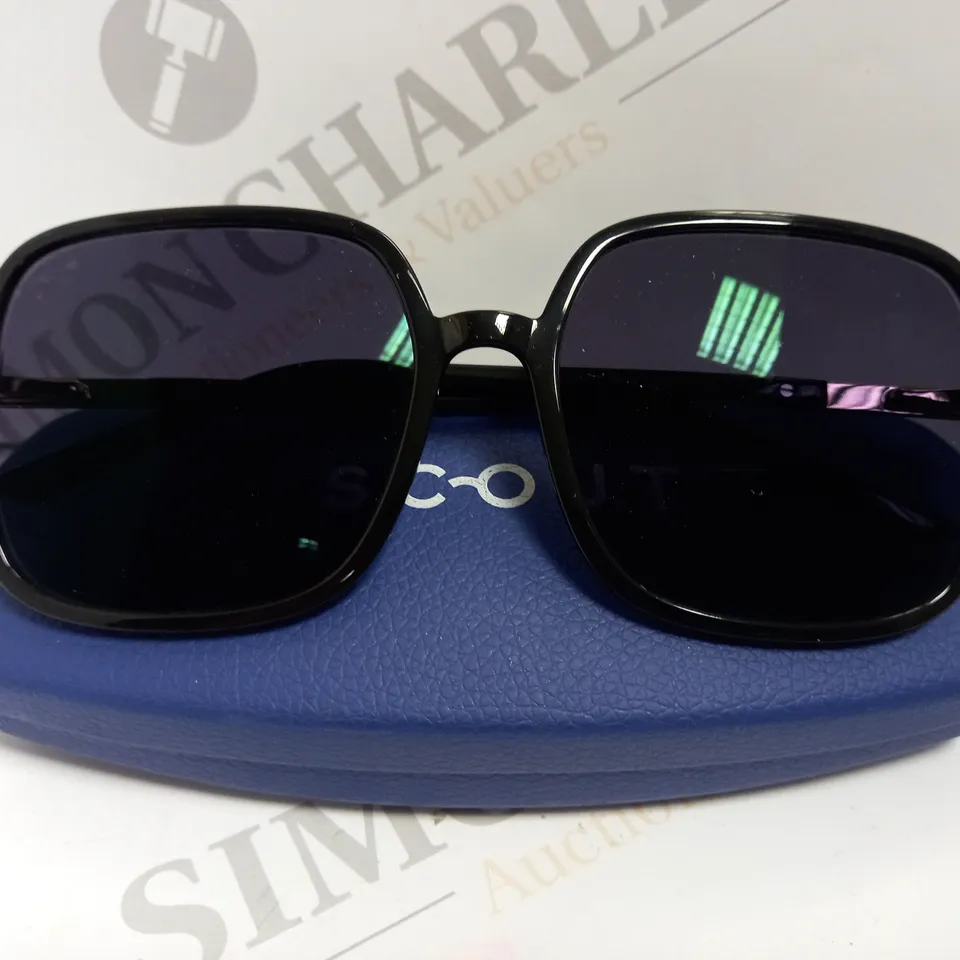 SCOUT BLACK SQUARE LARGE PRESCRIPTION SUNGLASSES