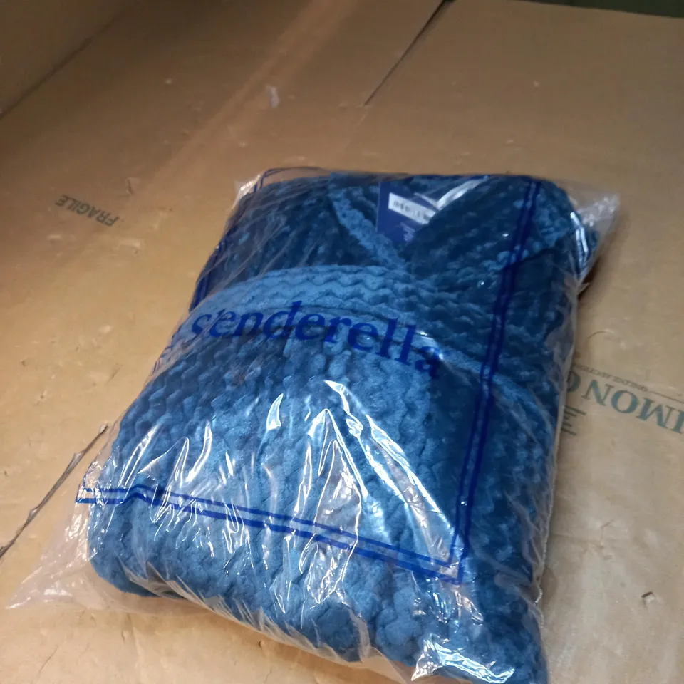 SLENDERELLA HOUSECOAT IN TEAL SIZE XXL
