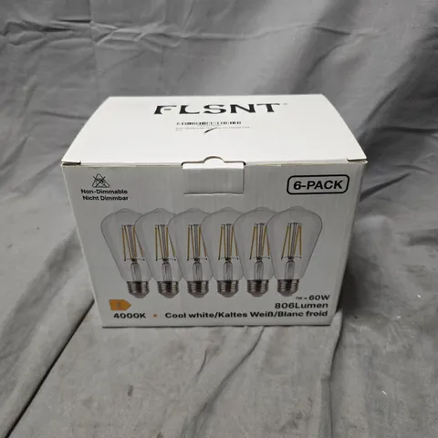 BOXED 6-PACK 806LUMEN COOL WHITE 4000K BULBS