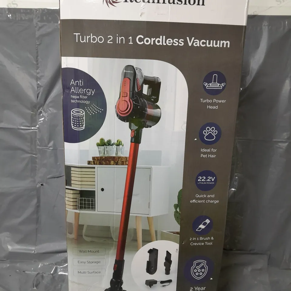 REDIFFUSION TURBO 2 IN 1 CORDLESS VACUUM 