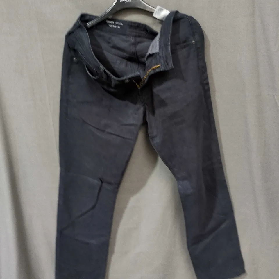 GRADUATE TAILORED LEG TROUSERS – NAVY, UK 31 X 34, MADE IN ITALY