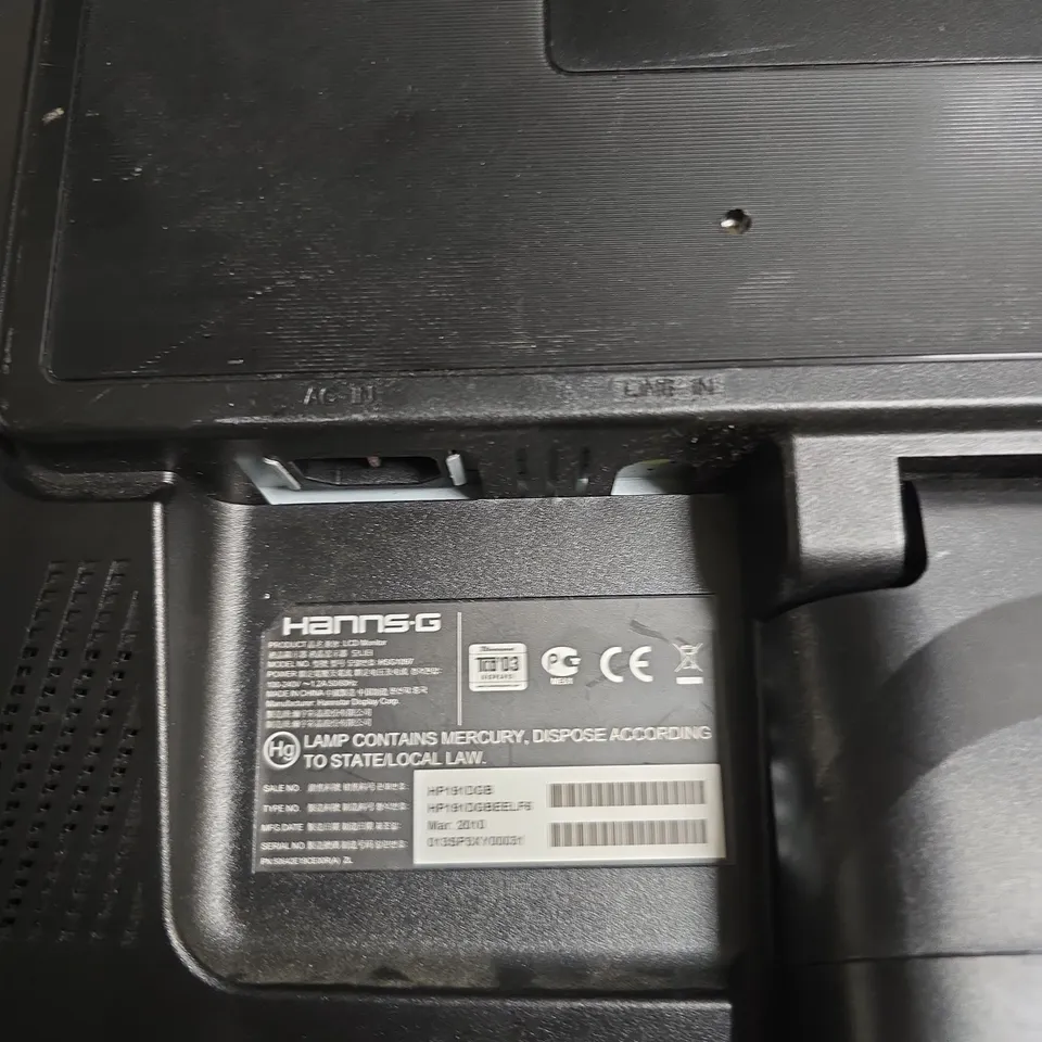 HANNS-G COMPUTER MONITOR .