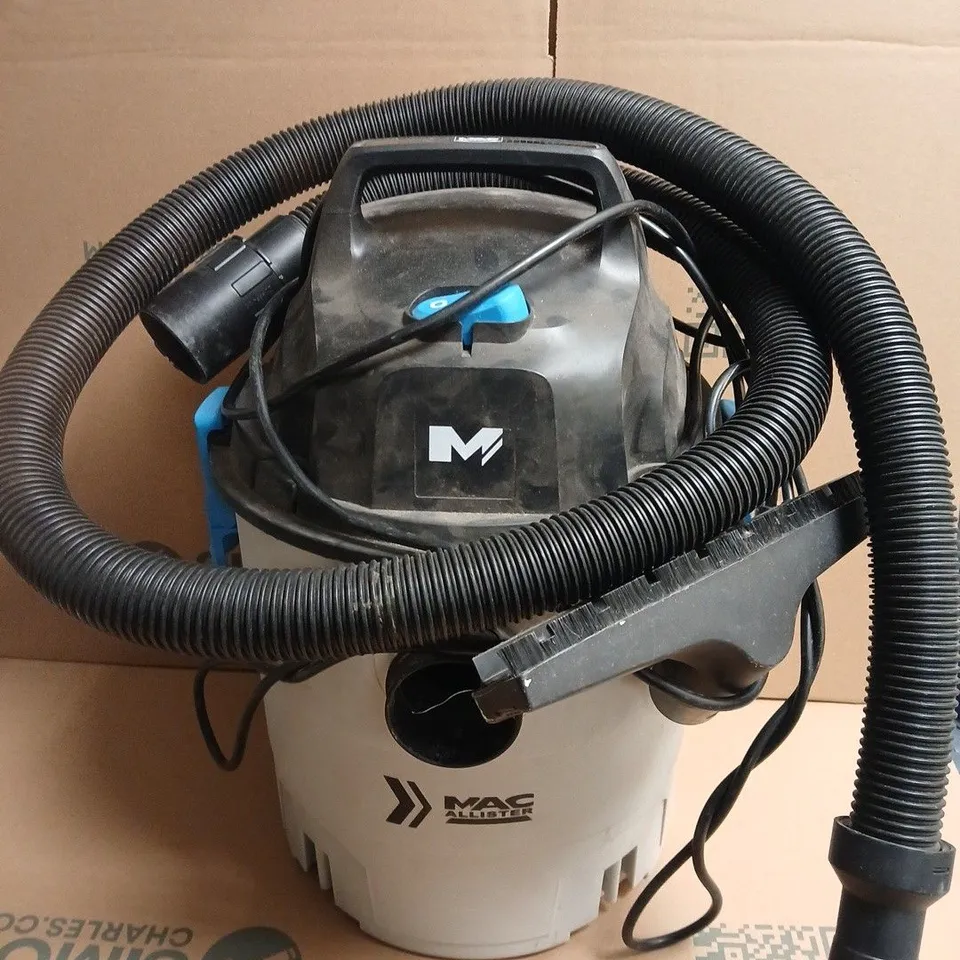 MAC ALLISTER CYLINDER VACUUM CLEANER WITH HOSE