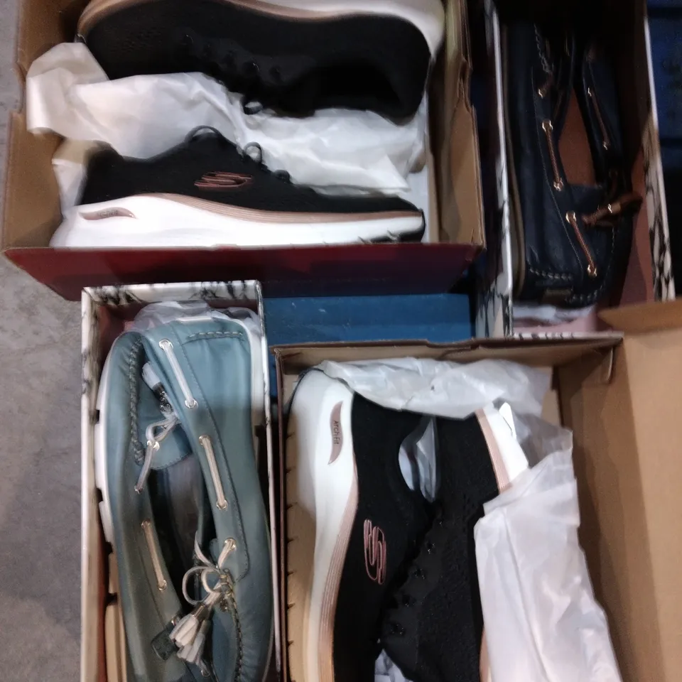 APPROXIMATELY 20 PAIRS OF ASSORTED FOOTWEAR TO INCLUDE; SKETCHERS AND MODA