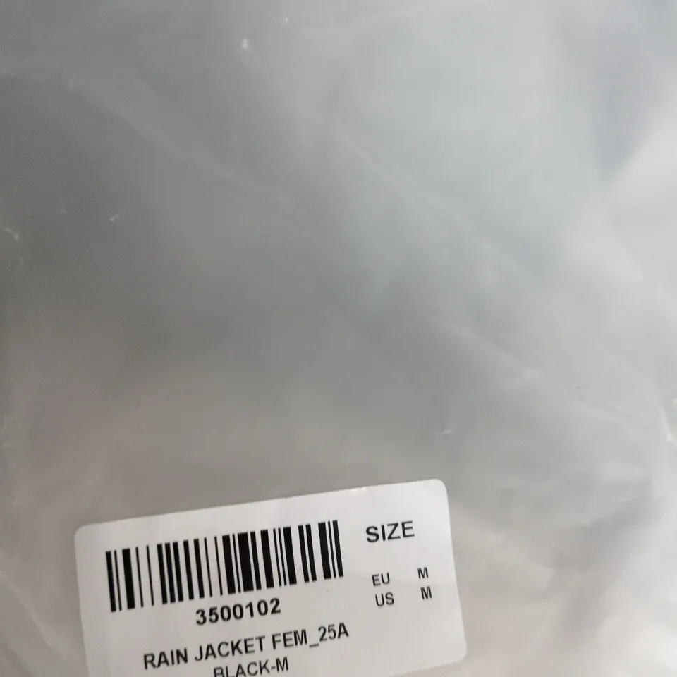 BAERSKIN RAIN JACKET – , BLACK, SIZE M