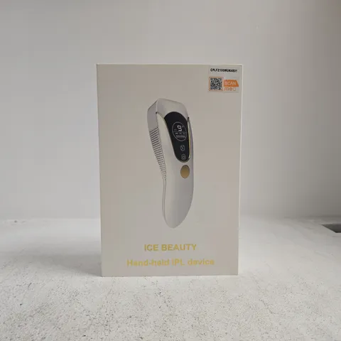 ICE BEAUTY HAND-HELD IPL DEVICE - BOXED