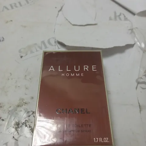 BOXED AND SEALED ALLURE HOMME CHANEL EAU DE TOILETTE 50ML