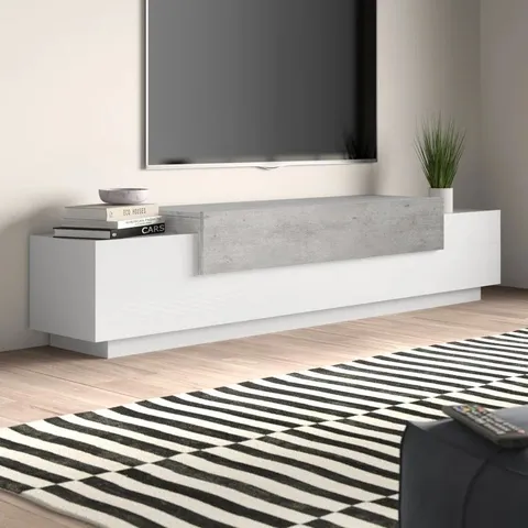BOXED NOSTRAND TV STAND FOR TVS UP TO 88" (2 BOXES)