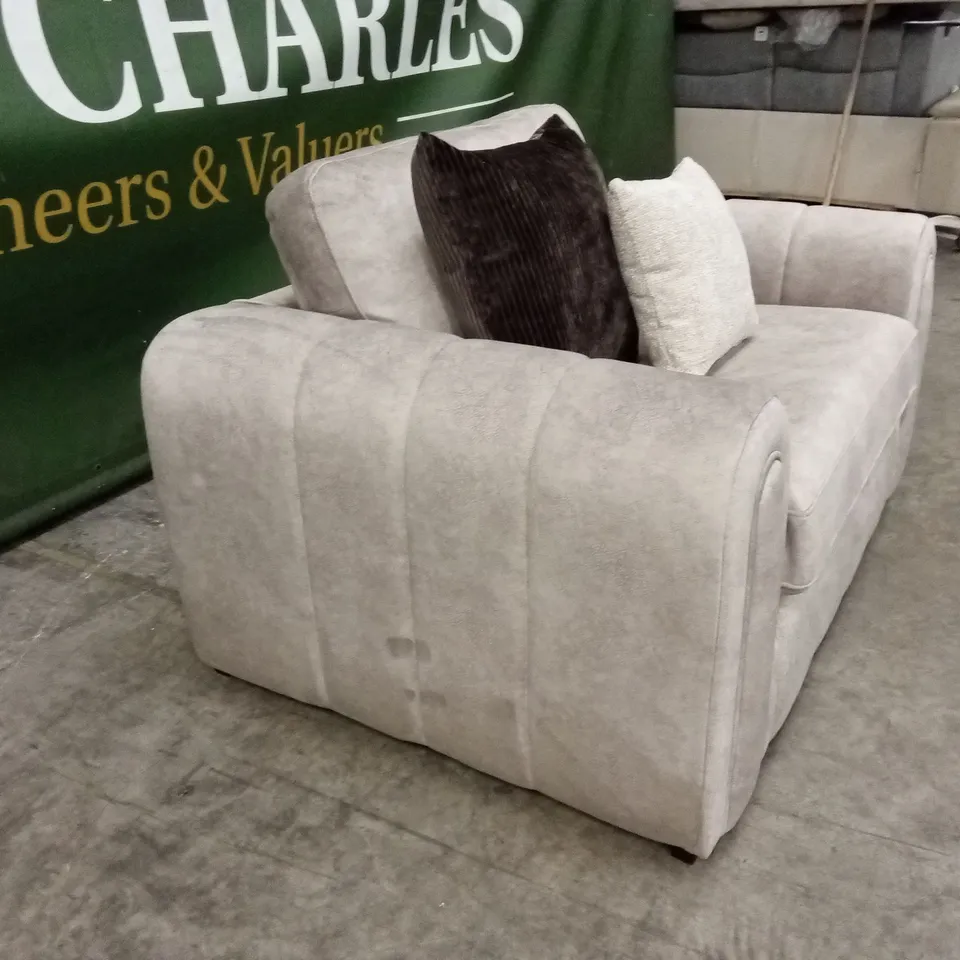 AMARA SNUGGLE CHAIR - STONE RRP £949