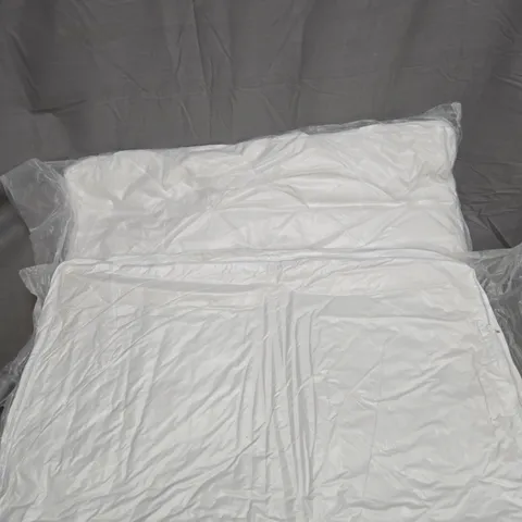 BOX OF APPROXIMATELY 6 BEDDING ITEMS TO INCLUDE A SINGLE DUVET AND PILLOWS