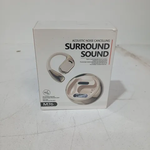 SEALED ACOUSTIC NOISE CANCELLING SURROUND SOUND EARBUDS