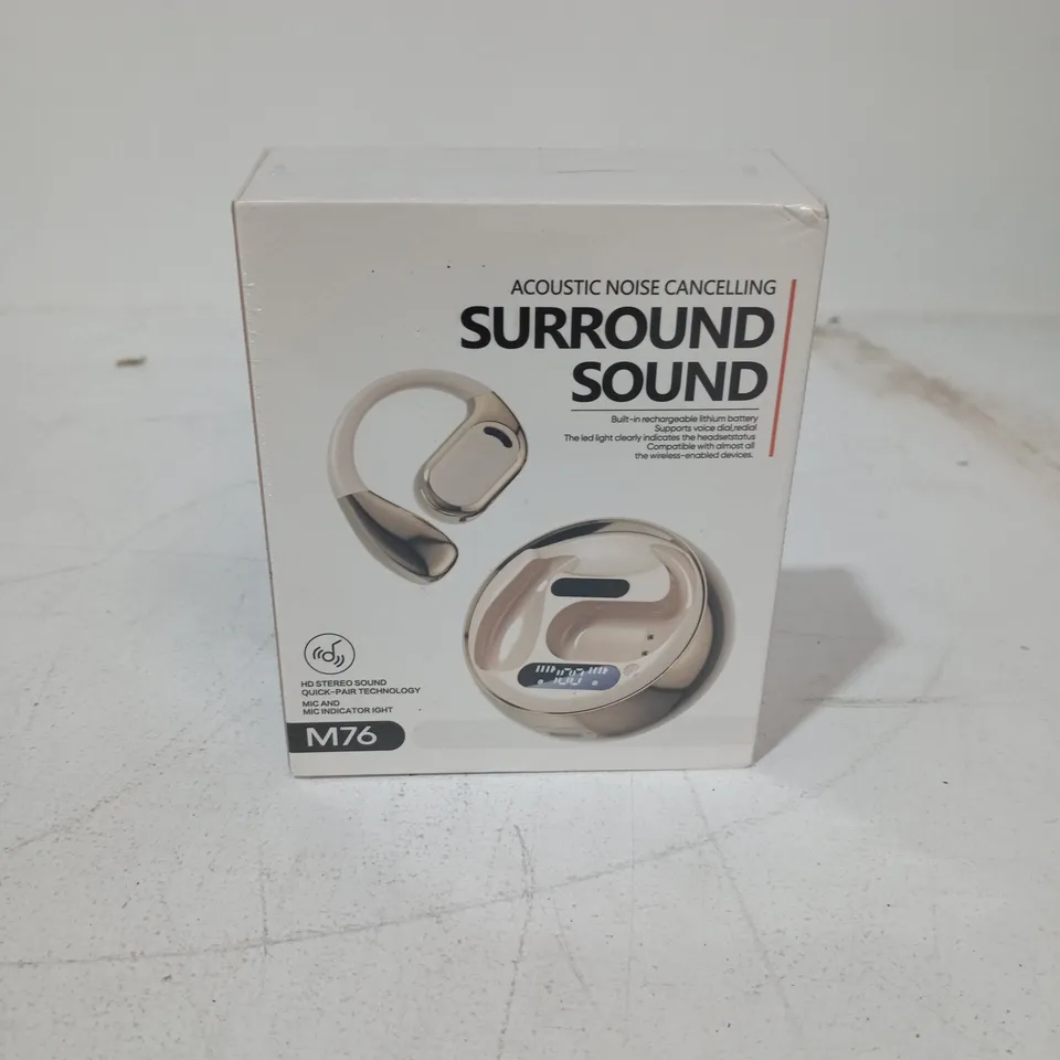 SEALED ACOUSTIC NOISE CANCELLING SURROUND SOUND EARBUDS