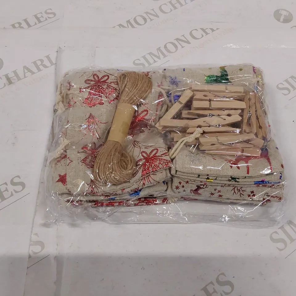 BAGGED DUDNJC CHRISTMAS ADVENT CALANDER BAGS (1 ITEM)