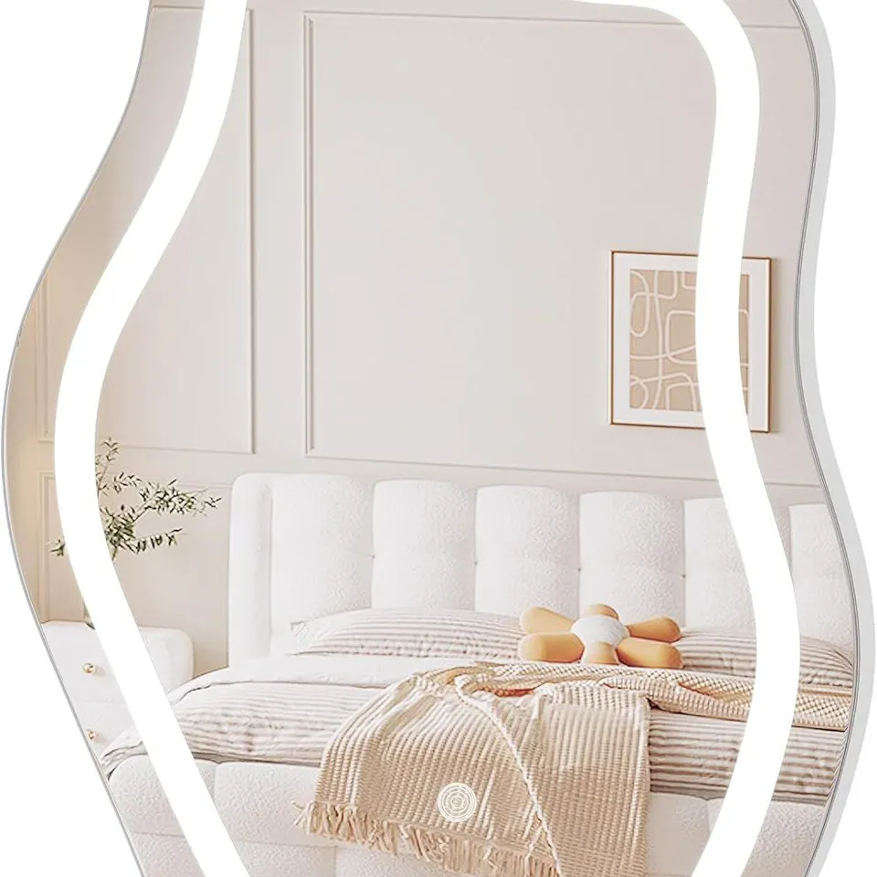 BOXED WOLTU DRESSING MIRROR - WHITE (1 BOX)