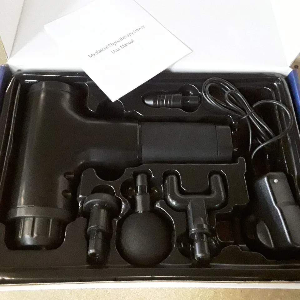 BOXED AS NEW MUSCLE MASSAGE GUN