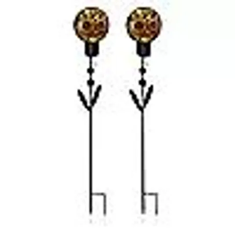 GARDEN STORIES COLOUR SPLASH SUNFLOWER 80CM STAKE LIGHTS