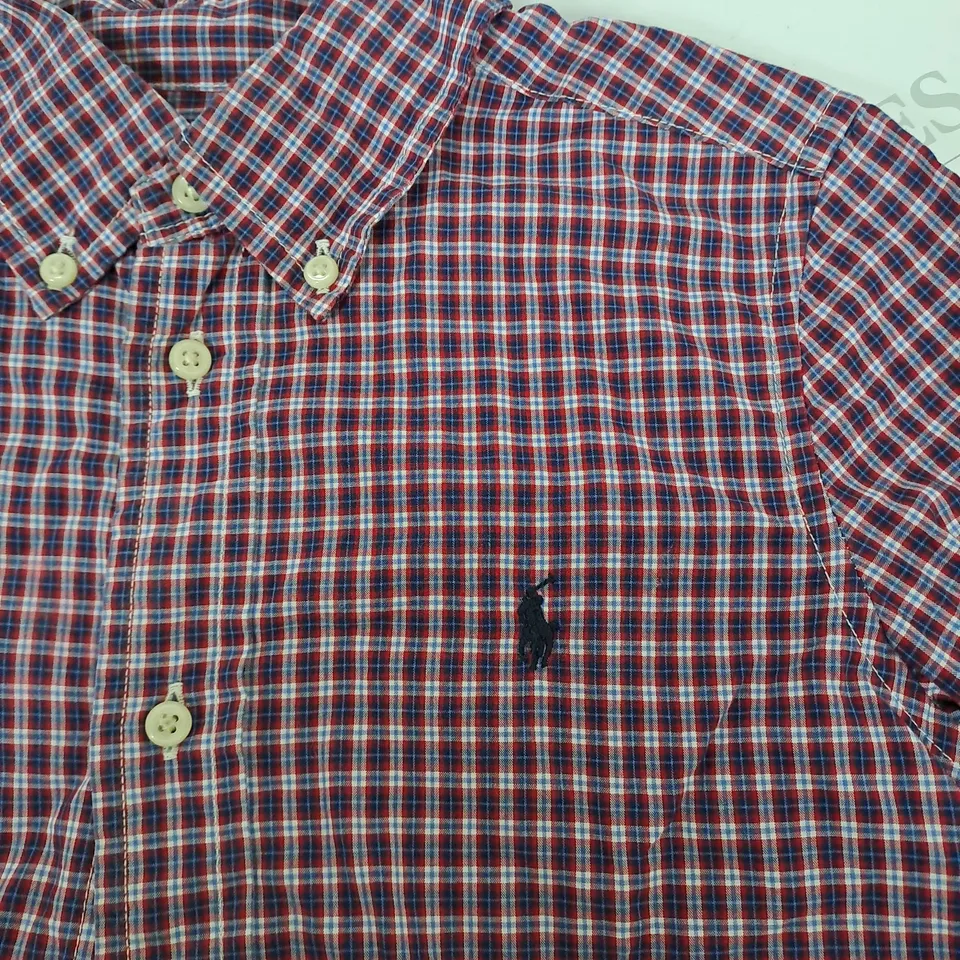 POLO RALPH LAUREN BUTTONED SHIRT SIZE 6