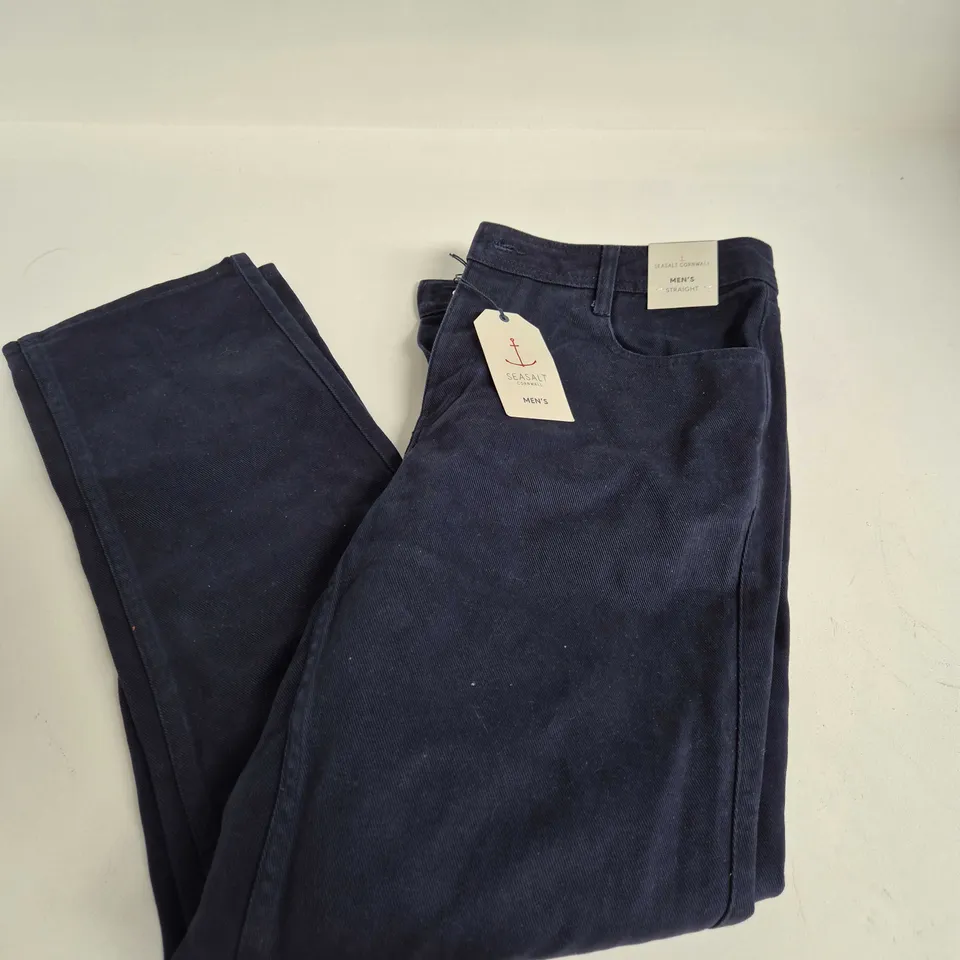 SEASALT CORNWALL MENS FELLING TROUSERS IN MARITIME - UK 34