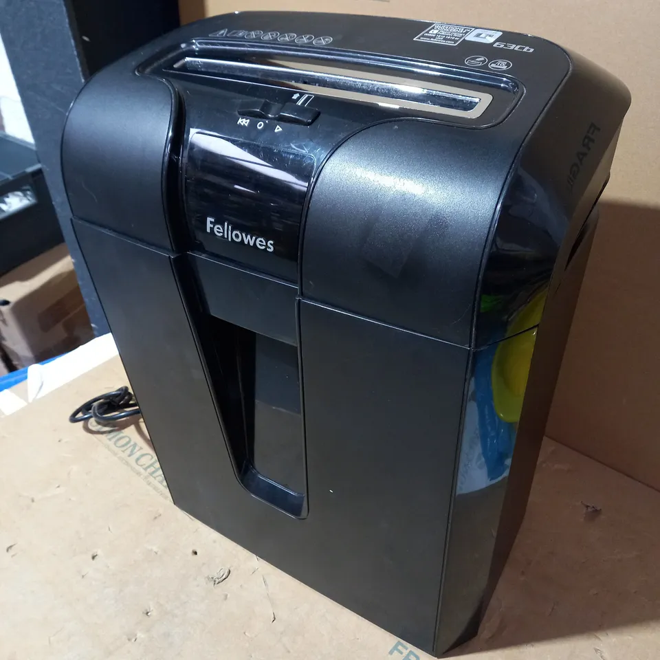 FELLOWES 63CB SHREDDER BLACK