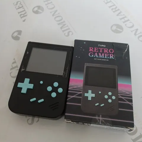 BOXED TYPO RETRO GAMER
