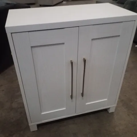 ORIDATOWN 2 - DOOR RECTANGLE ACCENT CABINET - WHITE