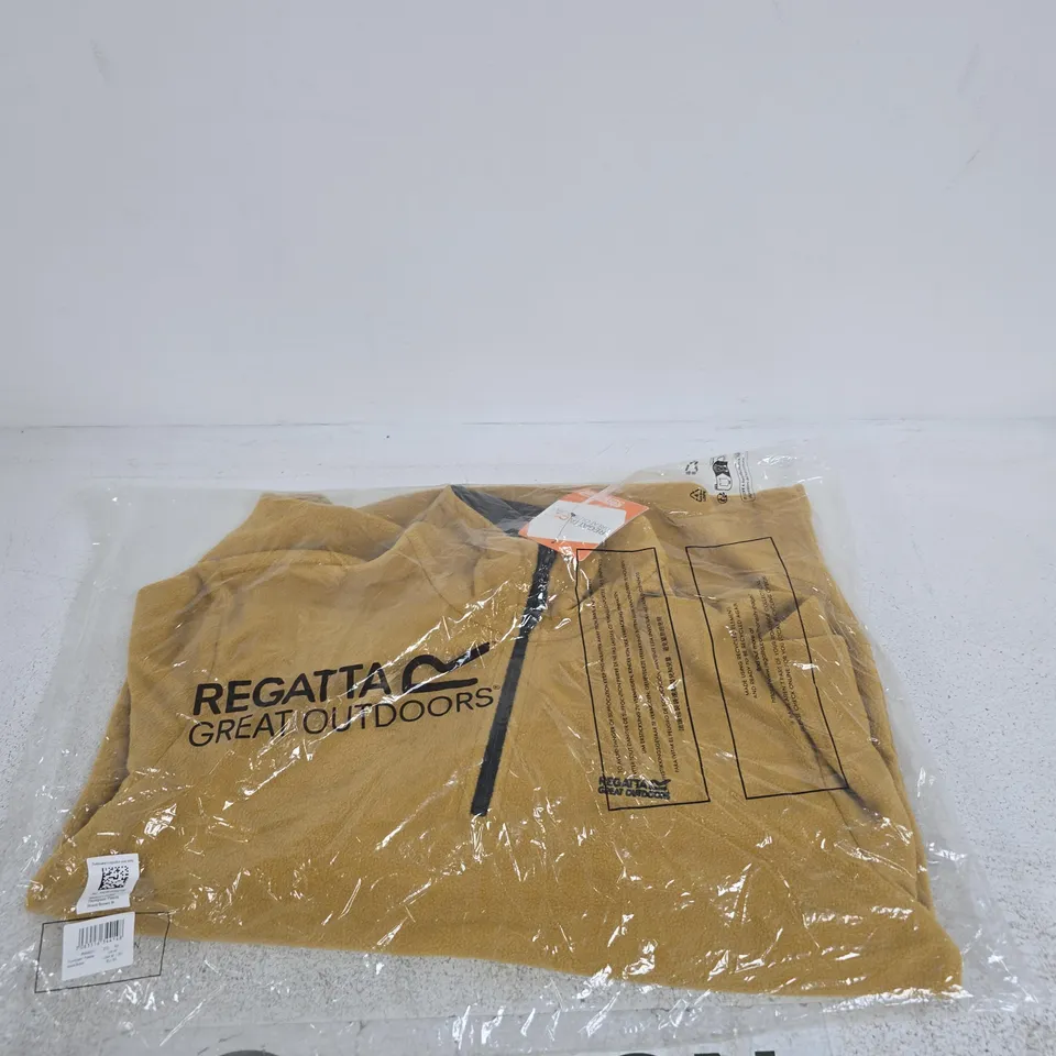 UK M REGATTA THOMPSON FLEECE – WOOD BROWN