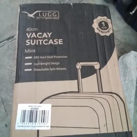 BOXED LUGG 40CM VACAY SUITCASE MINT