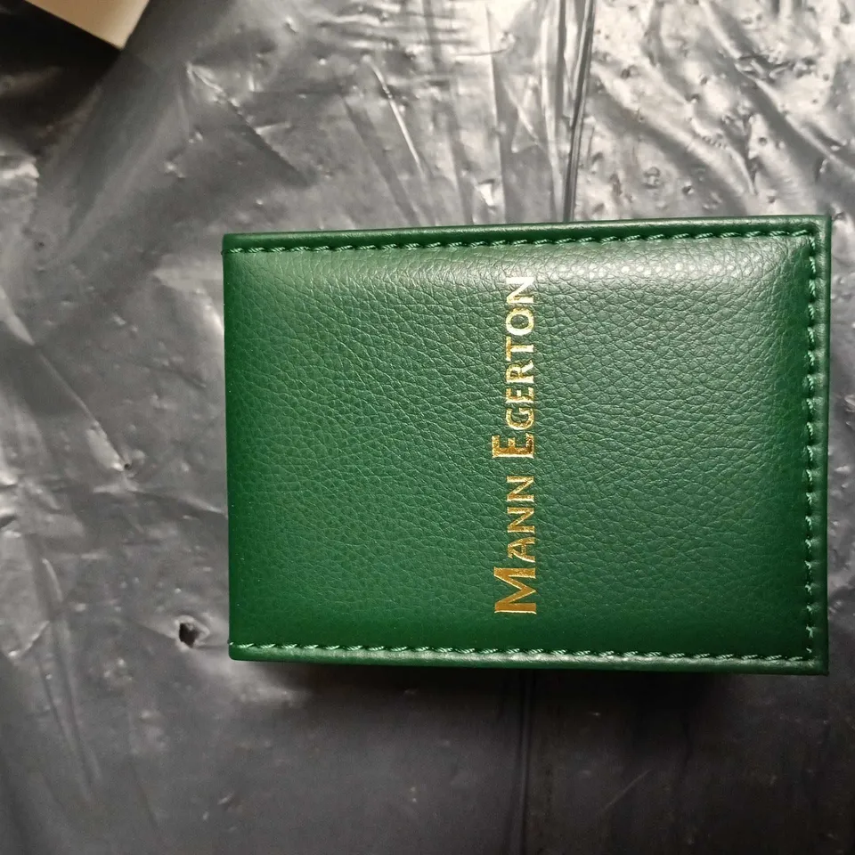 MANN EGERTON WRISTWATCH – SKELETON DIAL, BLACK BEZEL, BLACK STRAP WITH RED STRIPE 