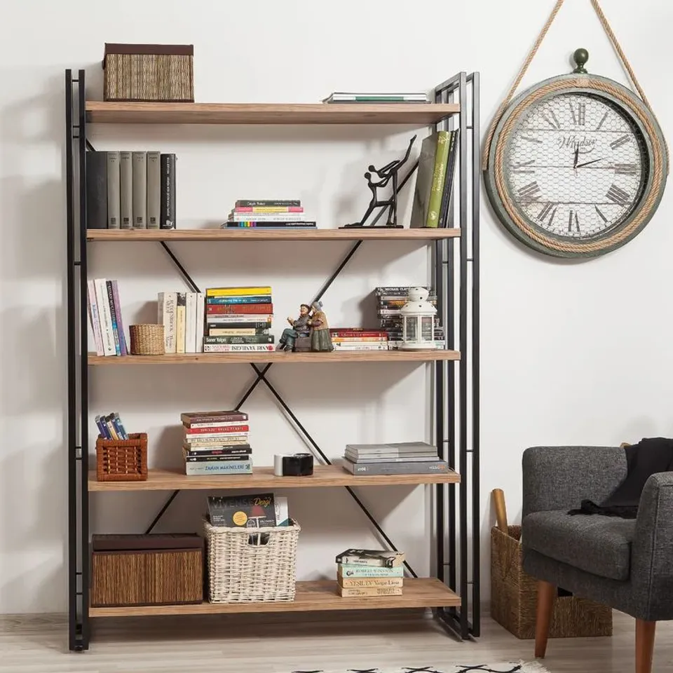 BAGGED NEWCASTLETON BOOKCASE